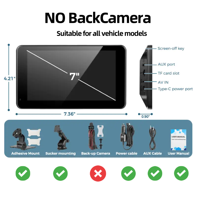 GARAGESDIY-2025 Upgraded Wireless CarPlay Screen for Andriod & Iphone : The Ultimate Portable Car Play Adapter for Seamless In-Car Entertainment DealDiscovery