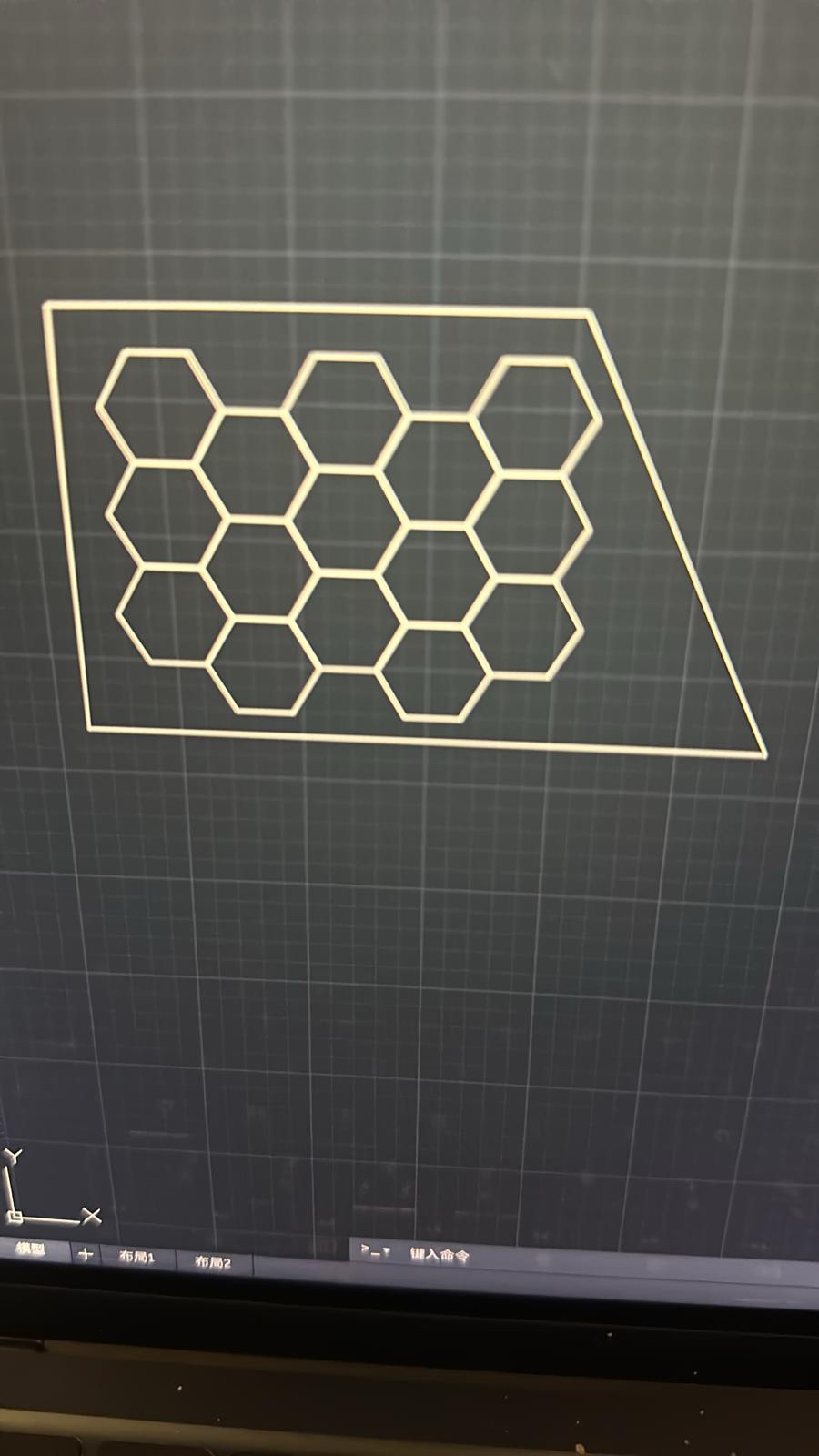 Customize Case,bigger hex 15grid