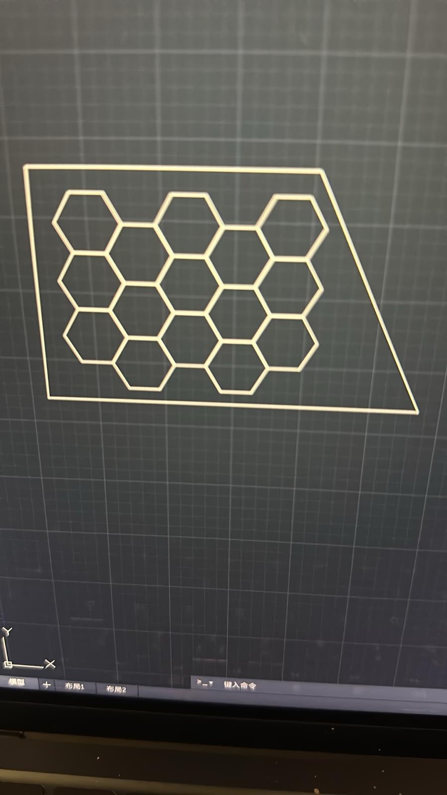 Customize Case,bigger hex 15grid