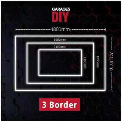 3 Border Hexagon Lighting【4800*3600mm/15.8*11.9ft】