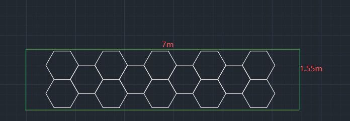 Customize case-1set 15grid with 1.55m*7m green border,1 set 15grid with 1.65m*7m green border,WiFi control socket(4hole),express 