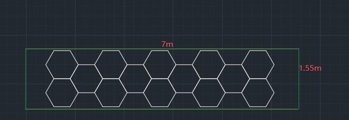 Customize case-1set 15grid with 1.55m*7m green border,1 set 15grid with 1.65m*7m green border,WiFi control socket(4hole),express 