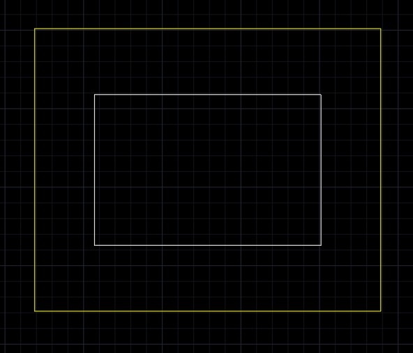 Customize Case，rectangle design，3pin black aluminum 4000k dimmable led lights, 1set(out border 4.8*2.4m inner 4*2m) 1set(3.6*2.4m border),and 40pcs hanging wires