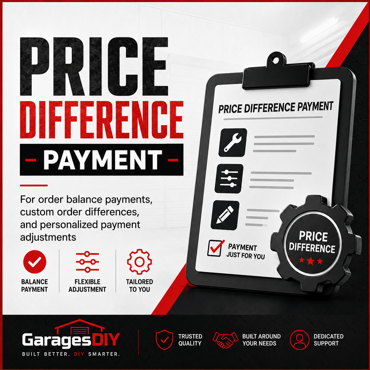 Price Difference Payment