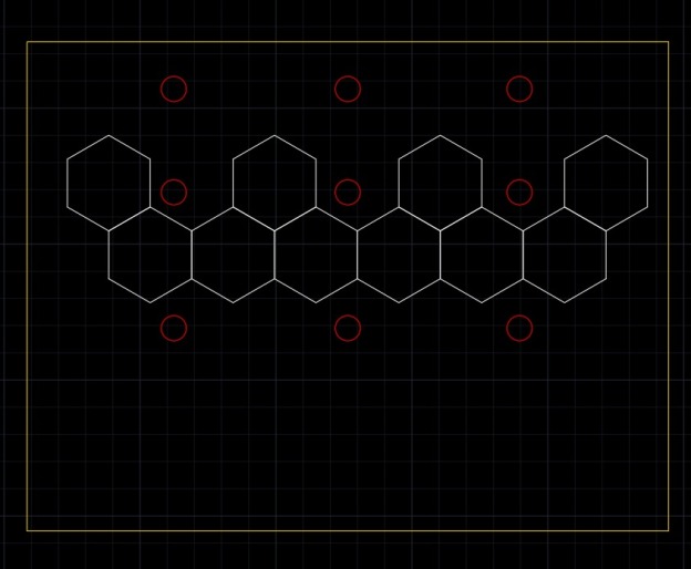 Customize Case,10 Grid 440mm 2Pin Temperature Change(6500K-4000K-3000K) with a remote control plug