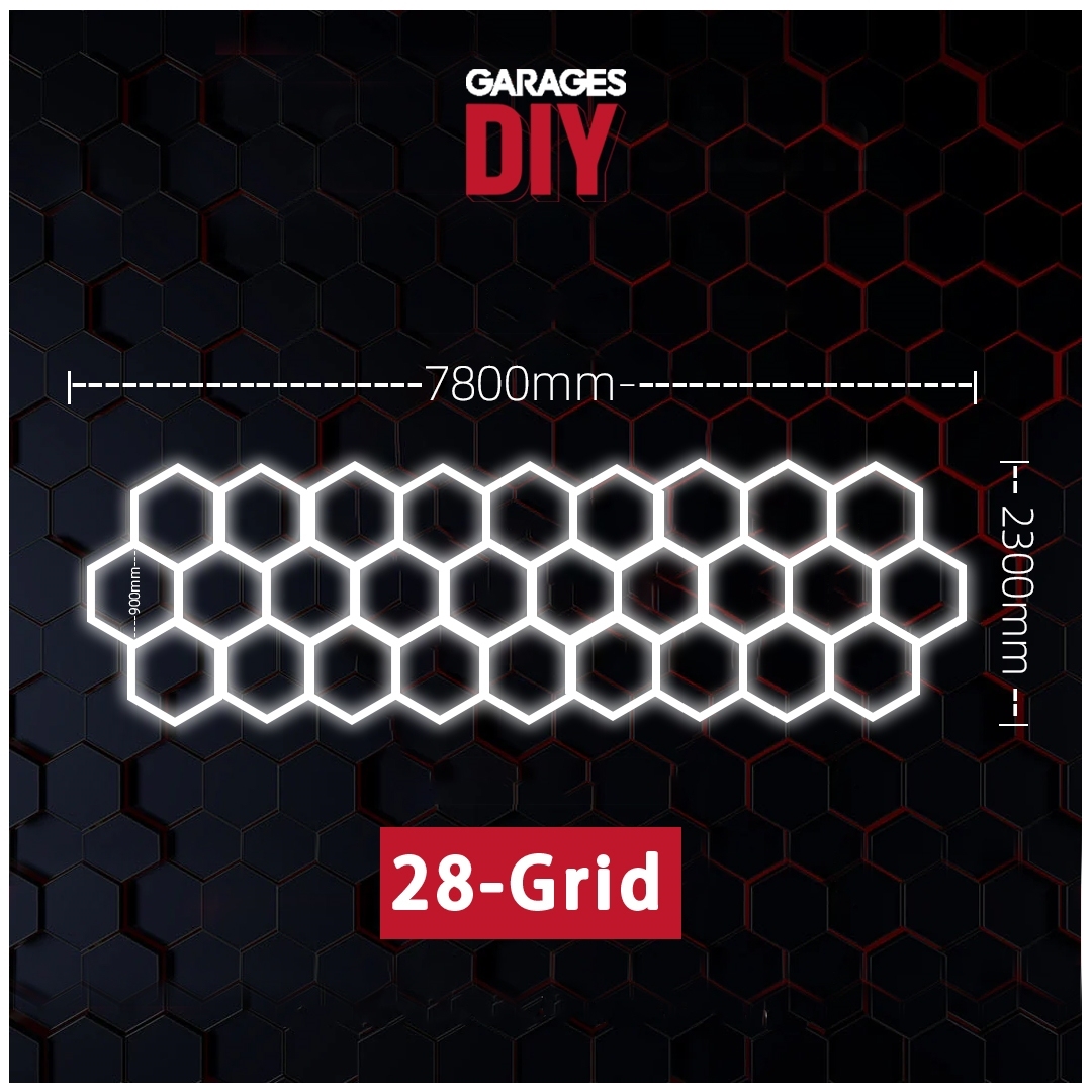 
GaragesDIY reliable bright LED lighting for sports training centers