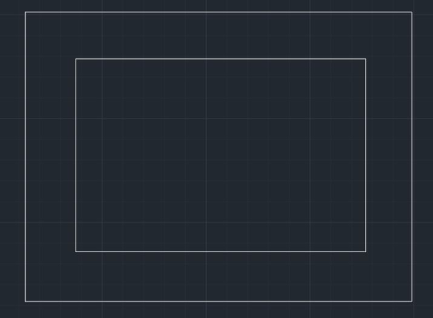 Customize Case：2 border design :out border size4800*3600mm,inside size:3600*24000mm