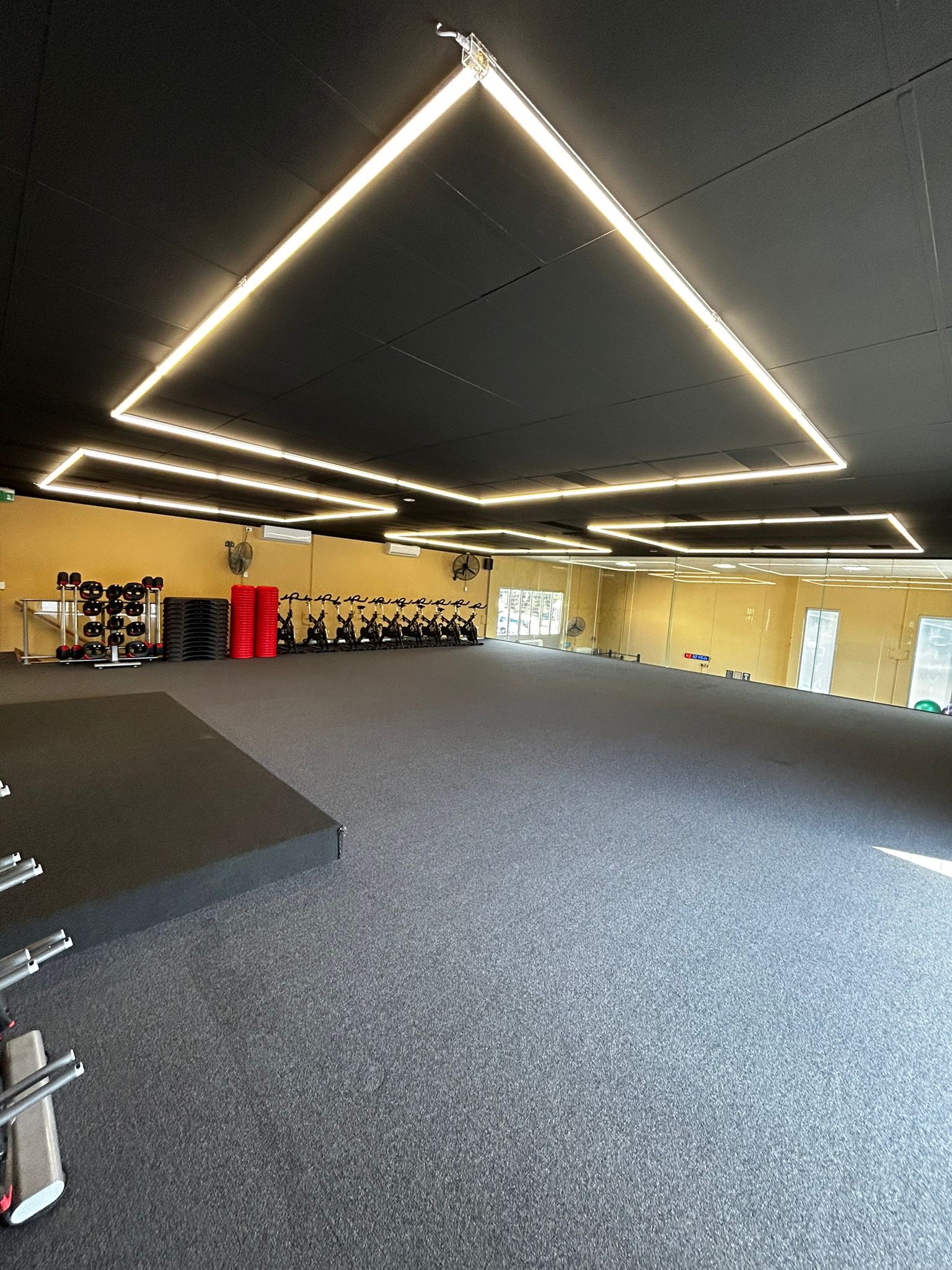 Customize Case,Out boder 3.6*3.6m gym lighting