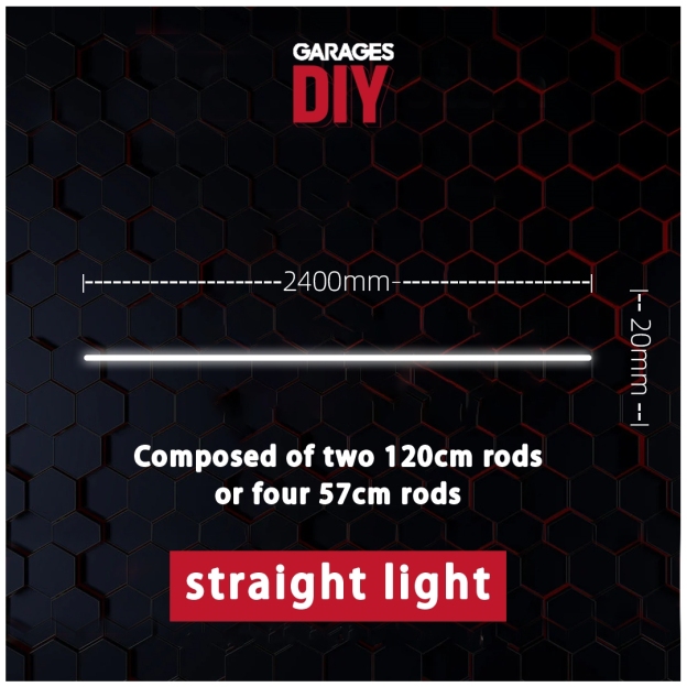 2400mm Straight Lighting （Can be used for wall decoration）