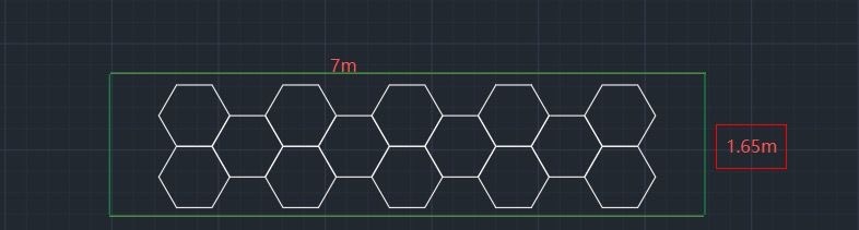 Customize case-1set 15grid with 1.55m*7m green border,1 set 15grid with 1.65m*7m green border,WiFi control socket(4hole),express 