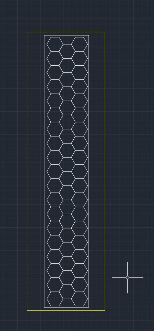 Customize case-2pin standard,56 grid with 14.7*2.4m border hexagon lights,updated to faster express