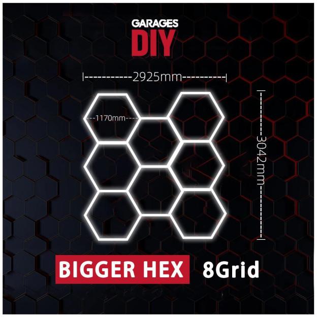 GaragesDIY professional durable bright LED lighting for boxing gyms