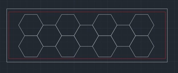 Customize Case：No,1 (5850*1755 border with 11Grid)   No,2(3950*3260 border with 11Grid