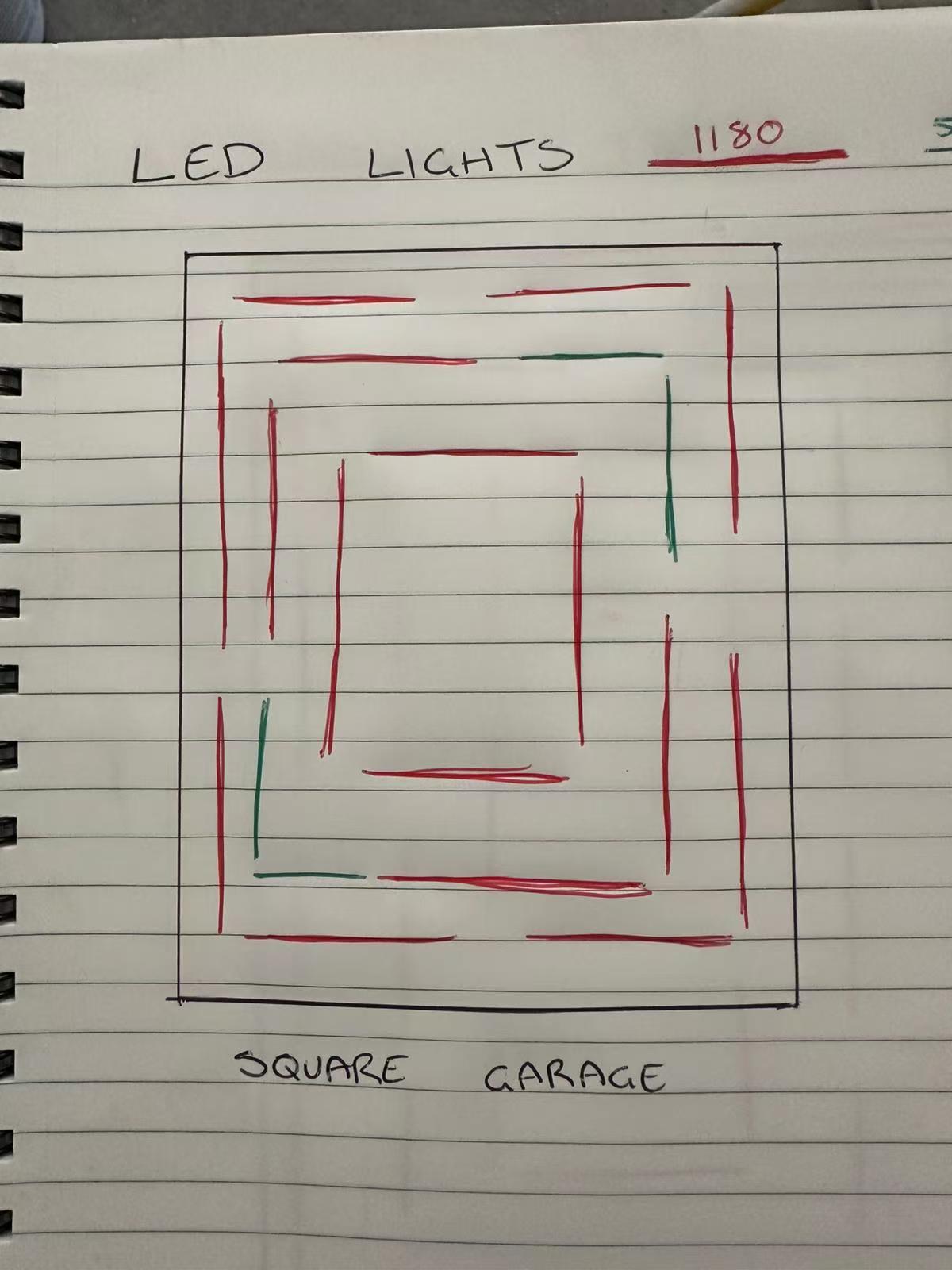 Customize case-2pin dimmable 【96pcs 120cm led rod（6500K），18pcs 57cm led rod（6500K），48pcs 2 90 degree connectors,66pcs 180 degree connector ,12pcs plugs