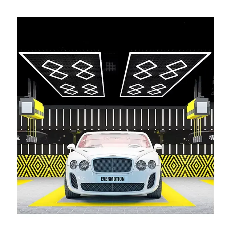 8 Diamond With Border System Hexagon Lighting【4800*2400mm/15.8*7.9ft】