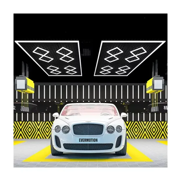 8 Diamond With Border System Hexagon Lighting【4800*2400mm/15.8*7.9ft】