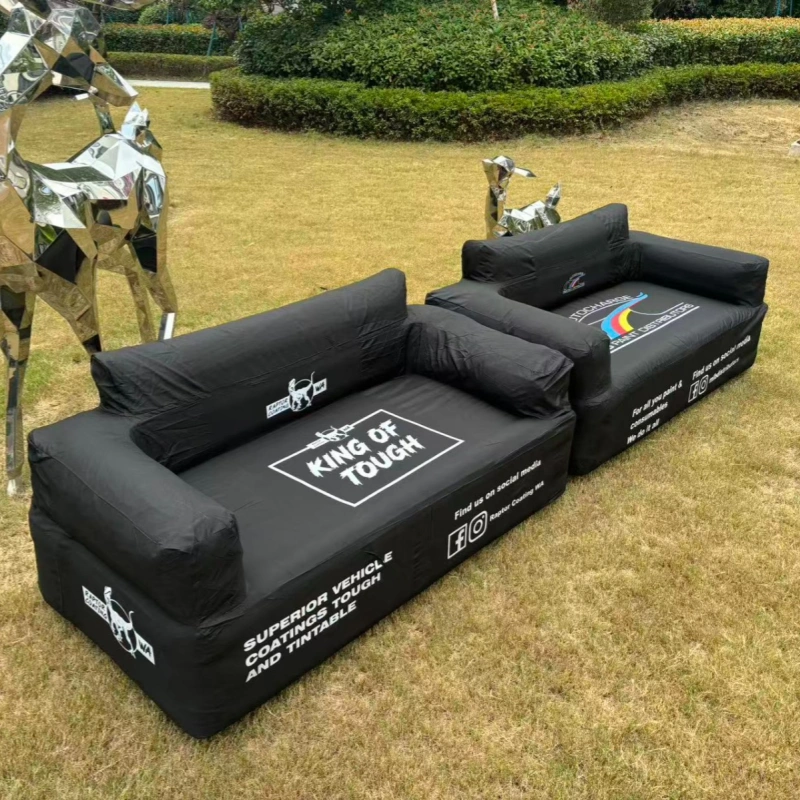 Custom Inflatable Lounge Sofa for Garage & Man Cave