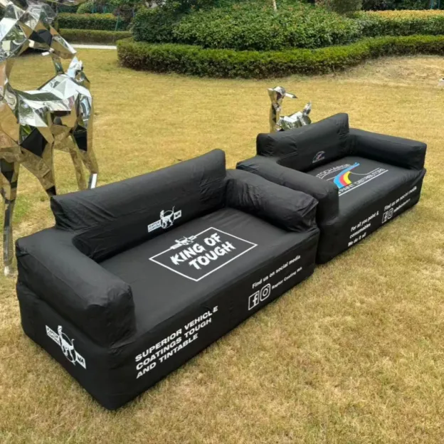 Custom Inflatable Lounge Sofa for Garage & Man Cave
