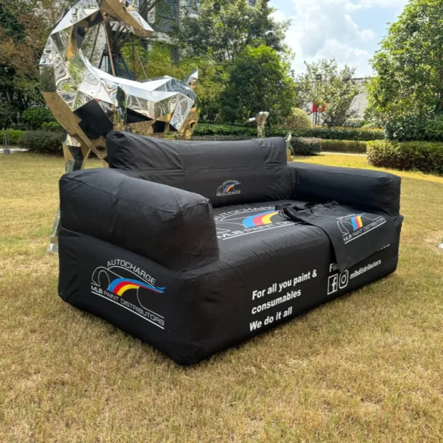 Custom Inflatable Lounge Sofa for Garage & Man Cave