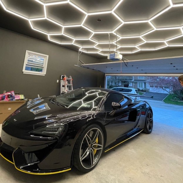 【Bigger Hex】30Grid Hexagon Lighting【5560*5560mm/18.24*18.24ft】