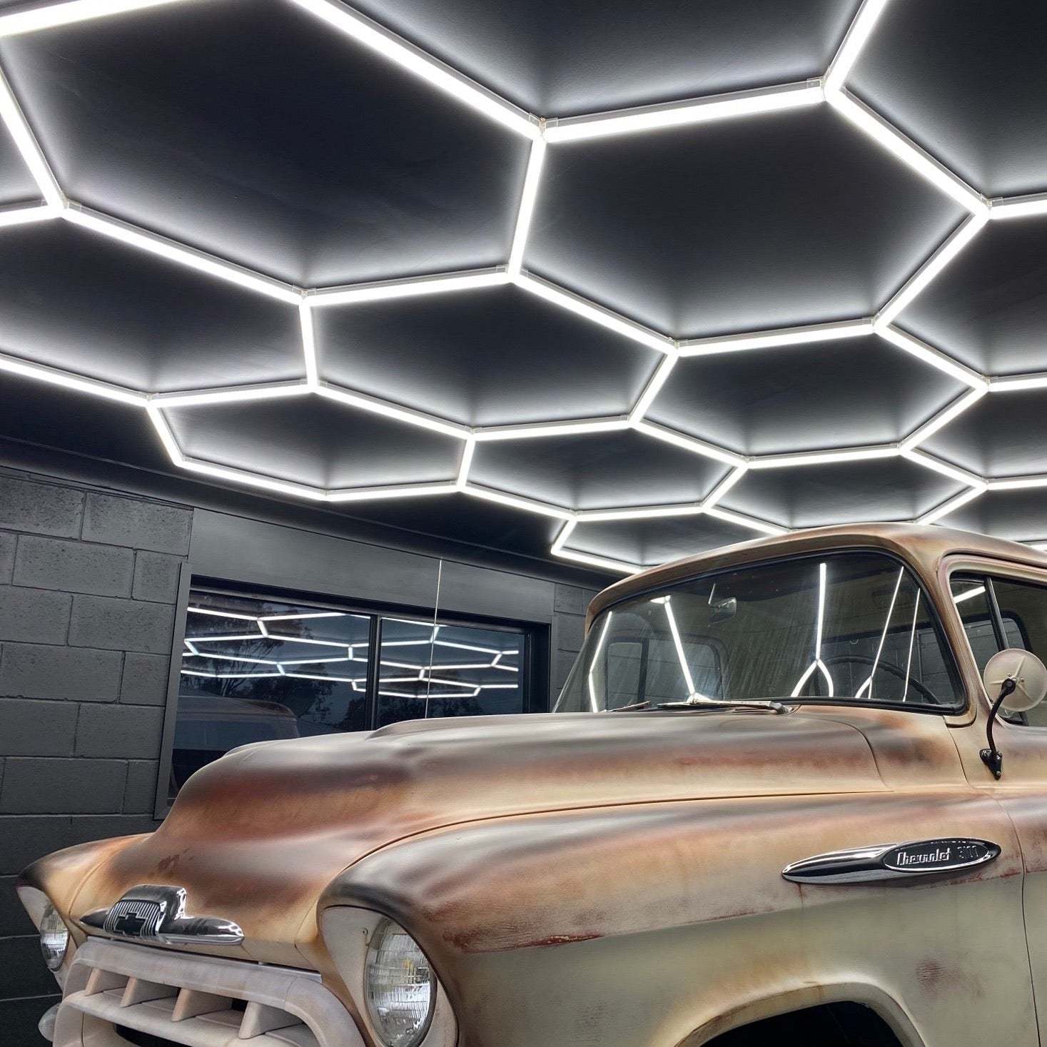 【Bigger Hex】39Grid Hexagon Lighting【6435*6090mm/21.1*20ft】