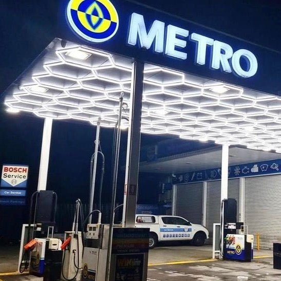 【Bigger Hex】50Grid Hexagon Lighting【9068*5580mm/21.1*20ft】