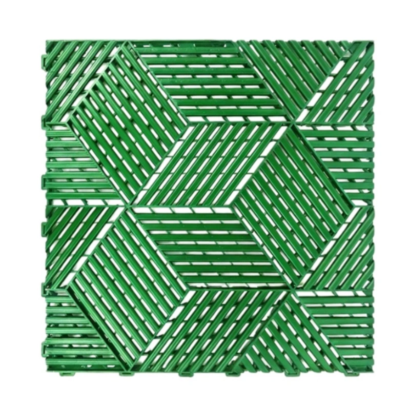 Wholesale-Free Customize-3D Vented Garage Floor Tiles（PP）L 400*W 400*H 18mm Per Metre² = 6.25 tiles 