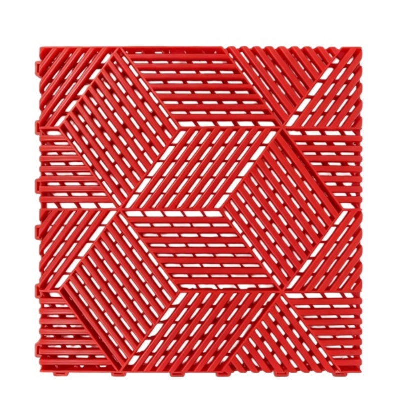 Wholesale-Free Customize-3D Vented Garage Floor Tiles（PP）L 400*W 400*H 18mm Per Metre² = 6.25 tiles 