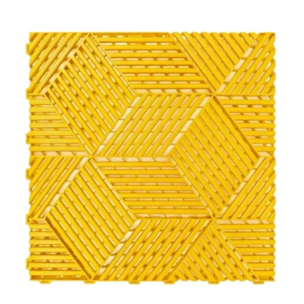 Wholesale-Free Customize-3D Vented Garage Floor Tiles（PP）L 400*W 400*H 18mm Per Metre² = 6.25 tiles 