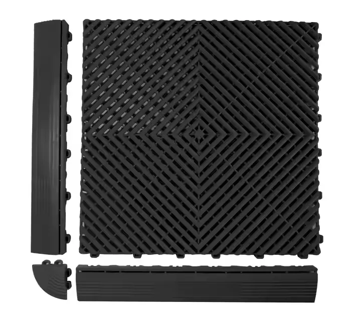 PP material ventilated floor edge strip, environmentally friendly, durable, strong load capacity, ensures stable installation and airflow.
