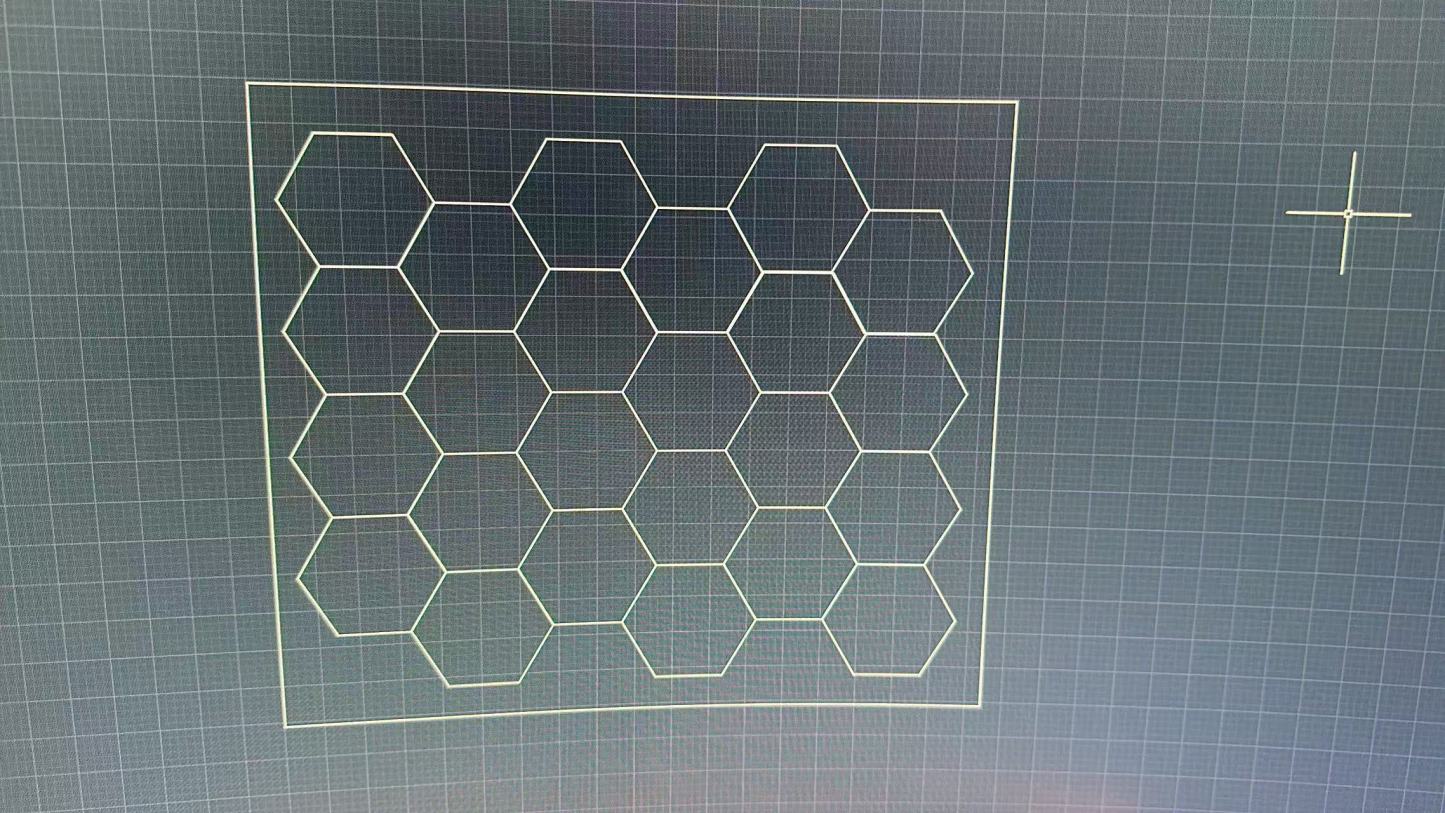 Customize Case,Out boder 4.6*4m (inside 24 hex) for double garage