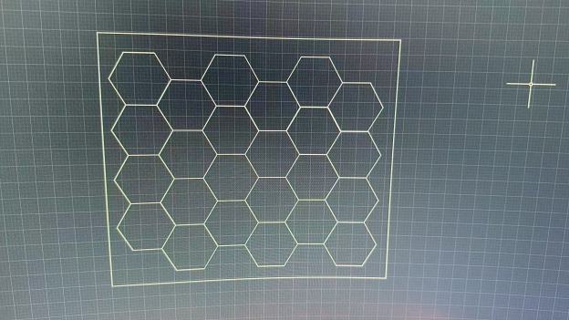 Customize Case,Out boder 4.6*4m (inside 24 hex) for double garage