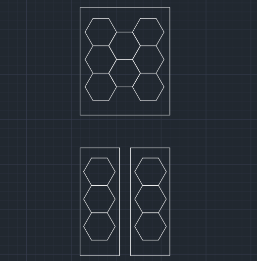 【Customize Case】3system 8+3+3 hexagon Lighting
