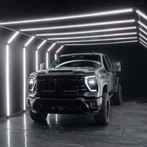 G09 Car Detailing LED Light Tunnel – 6 Section Design with 100mm Emitting Surface