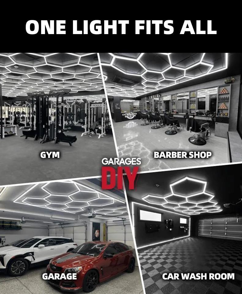 {"default":"GaragesDIY hexagon LED light suitable for multiple scenes and environments"}
