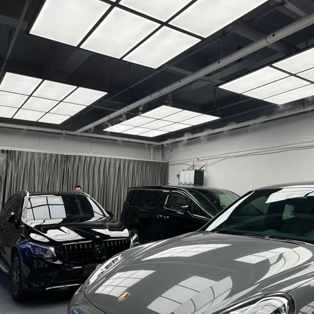 9-Panel Car Detailing Light System