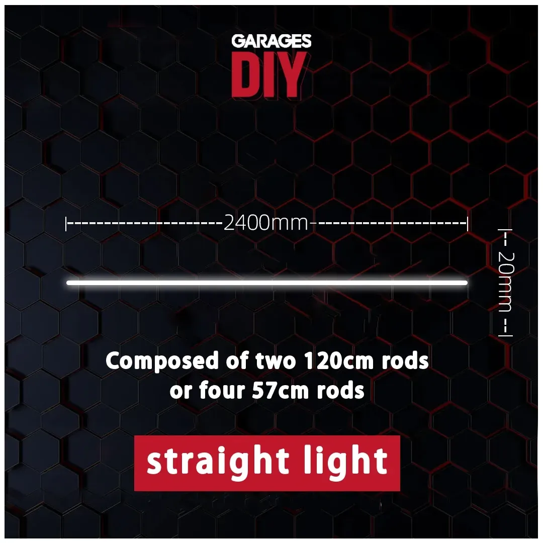 GaragesDIY flicker-free bright LED light for indoor running tracks