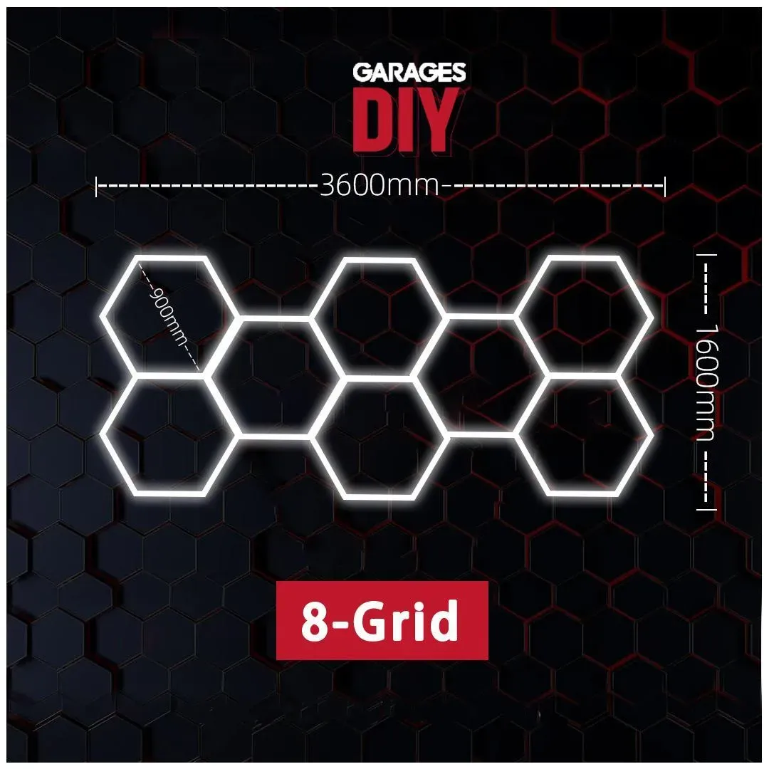 GaragesDIY energy efficient bright LED lighting for laundry rooms
