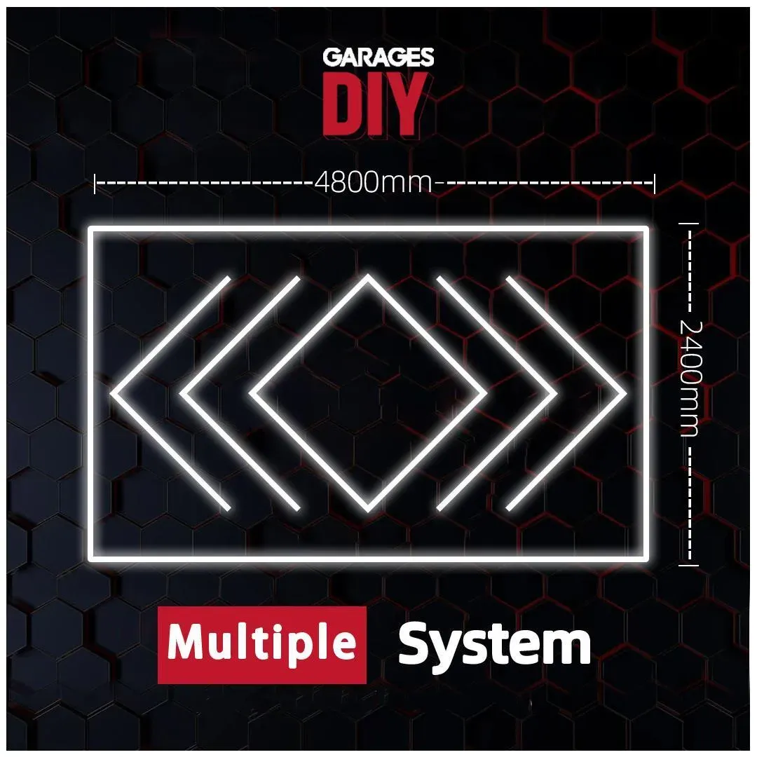 GaragesDIY bright LED work lamp with adjustable angle for auto shops