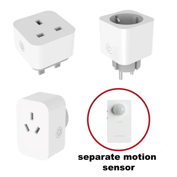 Plug & Play Smart Control Upgrade Plug for Hex Garage Lights – APP / Remote / Motion Sensor---We will automatically match based on your country.