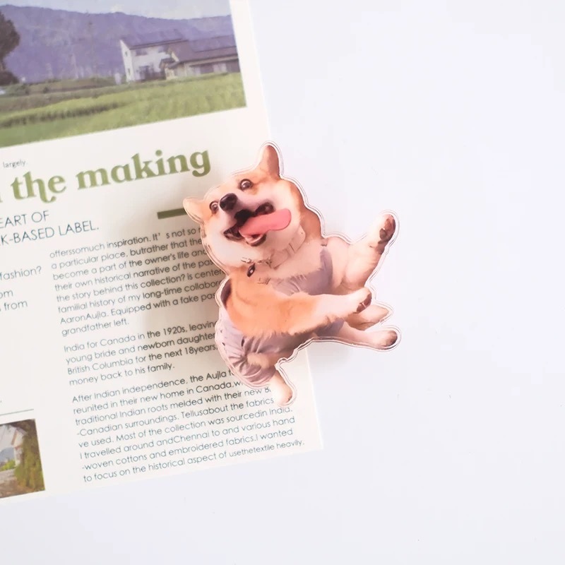 Custom 360° Rotating Refrigerator Magnet