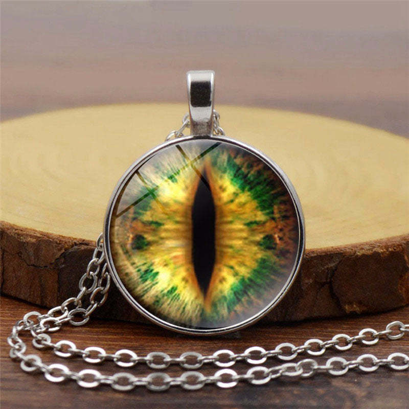 Custom Pet Eye Necklace Pendant