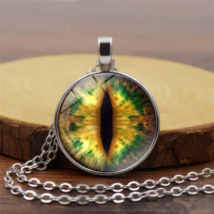 Custom Pet Eye Necklace Pendant