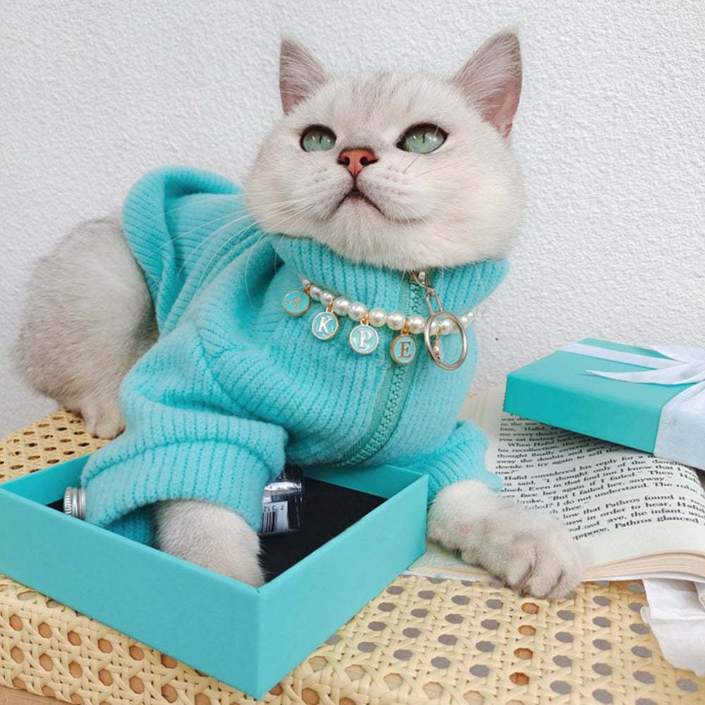 Custom Pet Name Pearl Necklace