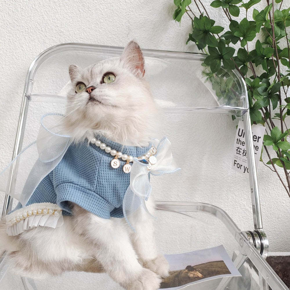 Custom Pet Name Pearl Necklace