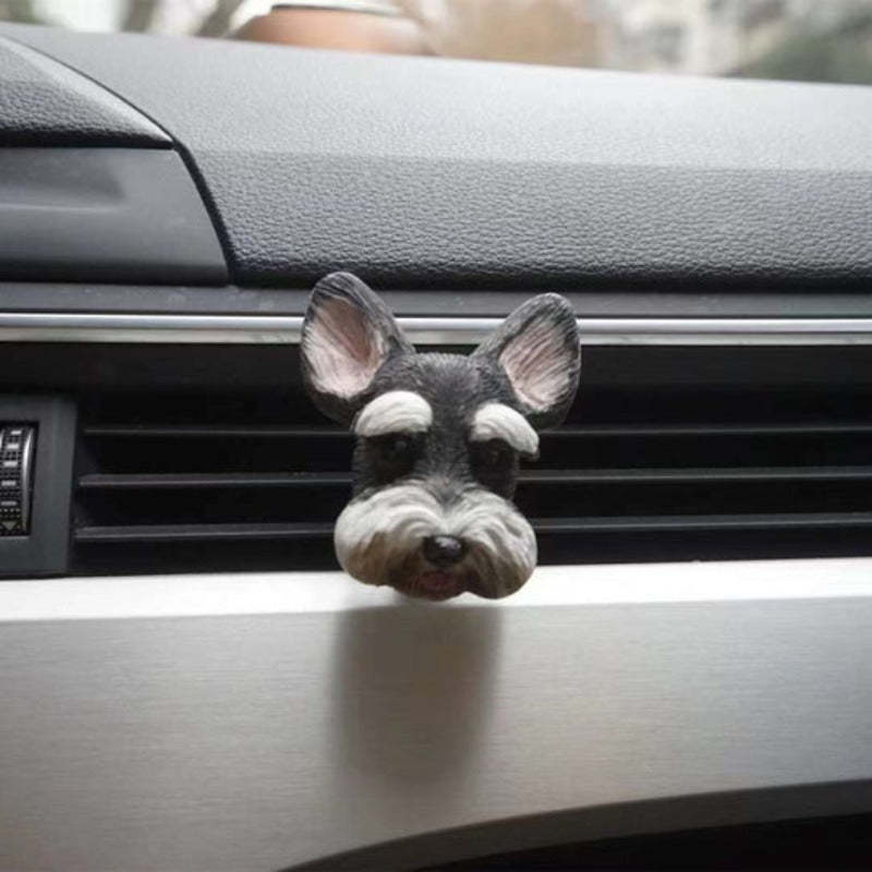 Hand-carved Pet Portrait Plaster Car Freshener