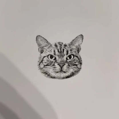 Custom Pet Portrait Stamp
