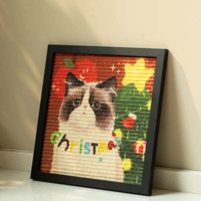 Purrfectly Personalized Cat Scratcher