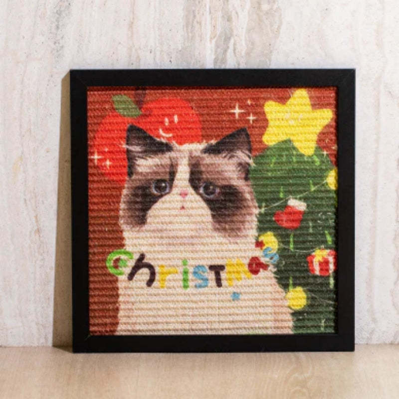 Purrfectly Personalized Cat Scratcher