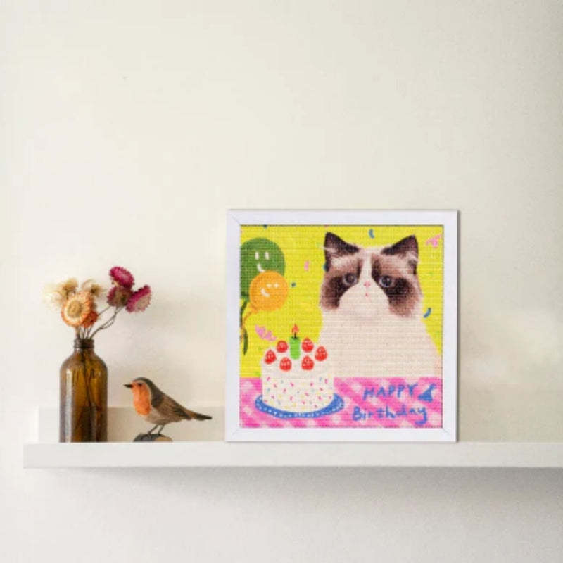 Purrfectly Personalized Cat Scratcher